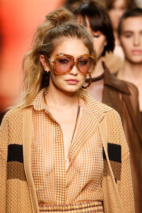 gigi hadid fendi fashion show|gigi hadid famous outfits.